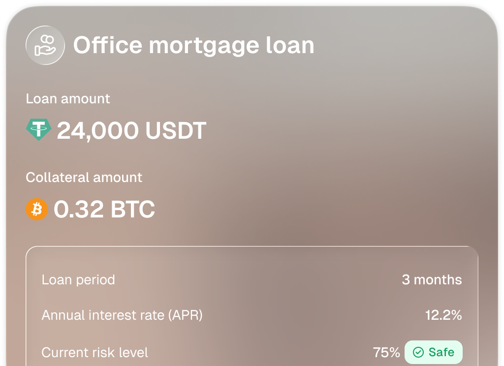 Office morgage loan